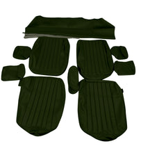 Cargar imagen en el visor de la galería, Mercedes R107 W107 SL107 Front Seat Covers 1972-1989 Interior Mercedes Darkgreen
