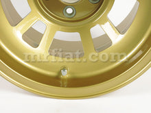 Load image into Gallery viewer, De Tomaso Mangusta Magnesium Gold Campy Front Forged Wheel 10x15&quot; Rims De Tomaso   
