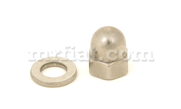 Ferrari 208 308 GT/4 GTB GTS Stainless Steel Cam Cover Dome Nut w/Washer Set Engine Ferrari   