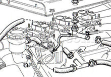 Cargar imagen en el visor de la galería, Ferrari 206 246 GT GTS Carburetor Air Box Ventilation Hose Carburetors and Fuel Supply Ferrari   
