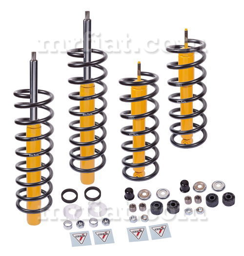 Fiat Dino 2400 Coupe Complete Shock Absorbers Springs Set Suspension Fiat   