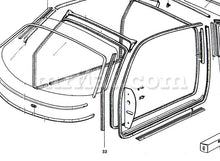 Load image into Gallery viewer, Ferrari 208 308 GTS QV 328 Targa Roof Door A Post Rubber Glass and Seals Ferrari   
