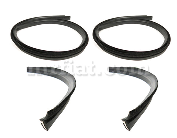 Ferrari 208 308 GTB GTS Door Window Horizontal Outer Seal Set Doors Ferrari   