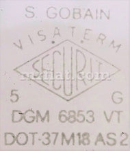 Cargar imagen en el visor de la galería, Ferrari 208 308 GT4 Tinted Blue Front Quarter Window St Gobain Righ Glass and Seals Ferrari
