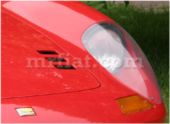 Ferrari 206 246 GT GTS Left Headlight Cover Lights and Wipers Ferrari   