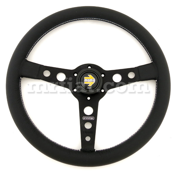 Ferrari 308 QV 328 Momo Prototype Steering Wheel Black 35 cm Steering Ferrari   