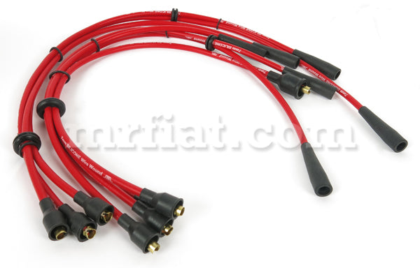 Fiat Dino 2000 2400 Original Plug Lead Set W/ Caps Electrical and Ignition Fiat