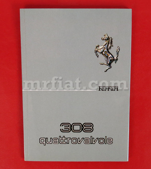 Ferrari 308 QV Owner's Manual Accessories Ferrari   