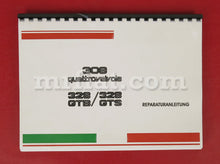 Load image into Gallery viewer, Ferrari 308 QV 328 Workshop Manual Accessories Ferrari
