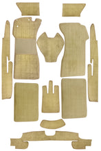 Cargar imagen en el visor de la galería, Mercedes Ponton Cabrio 128 180 Carpet Set 1957-1960 Beige
