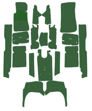 Cargar imagen en el visor de la galería, Mercedes W126 SE Carpet Set 1979-1985 Interior Mercedes Green
