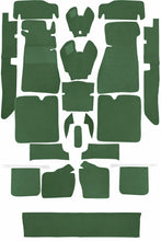 Load image into Gallery viewer, Mercedes Pagoda SL W113 Carpet Set 1963-1971 Interior Mercedes Green
