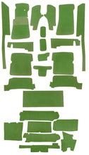 Cargar imagen en el visor de la galería, Mercedes SL R107 Carpet Set 1971-1989 Green
