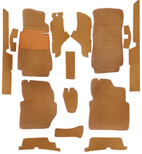 Cargar imagen en el visor de la galería, Mercedes 123 Coupe Carpet Set 1977-1986 Dattel
