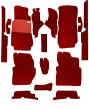 Cargar imagen en el visor de la galería, Mercedes 123 Coupe Carpet Set 1977-1986 Red

