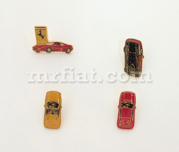 Ferrari 4 Piece Pin Set Emblems Ferrari   