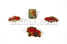 Load image into Gallery viewer, Ferrari Cinquantenario 1945-1995 4 Piece Pin Set Emblems Other
