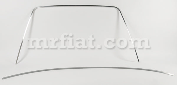 Ferrari 208 308 GT4 Chrome Windshield Trim Set Doors Ferrari   