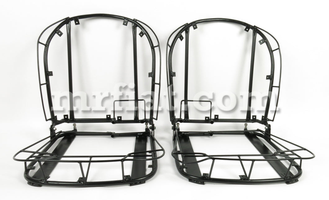 Ferrari 250 California Spider Black Hinged Seat Frames Set Interior Ferrari   