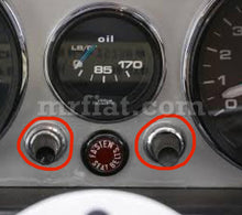 Load image into Gallery viewer, Ferrari 308 GTB GTS Dashboard Knurled Nut Dimmer Set 208 308 328 GTB GTS Ferrari
