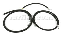 Load image into Gallery viewer, Ferrari 330/365 GTC GTS 330 GT 2+2 Air Conditioning Braided Hose W/ Ends Set Electrical and Ignition Ferrari
