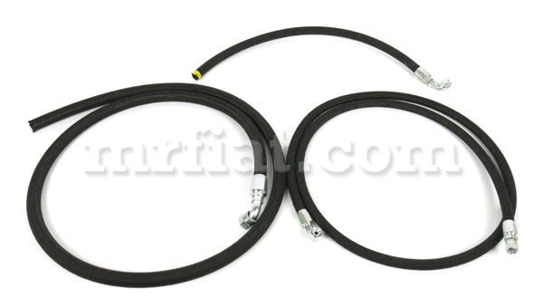 Ferrari Dino 246 GT GTS Air Conditioning Braided Barrier Hose W/ Ends Set Dino 246 GTS Ferrari   