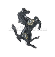 Load image into Gallery viewer, Ferrari Black Horse Emblem 75 mm Emblems Ferrari   
