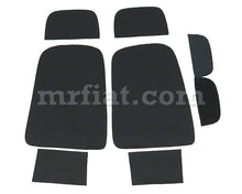 Cargar imagen en el visor de la galería, Ferrari Dino 206 246 GT GTS Black Yellow Inserts Leather Seat Cover Set
