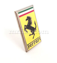 Load image into Gallery viewer, Ferrari 308 QV 328 Front Emblem 59x34 mm W/ 2 Studs Emblems Ferrari   
