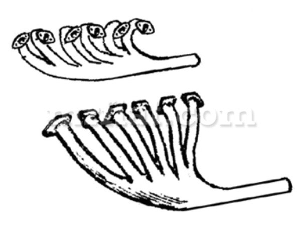 Ferrari 250 Europa ANSA Exhaust Manifolds Set Exhaust Ferrari   