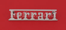 Cargar imagen en el visor de la galería, Ferrari Rear Script Emblem 85 mm W/ 2 Studs Emblems Ferrari   
