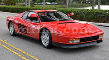 Load image into Gallery viewer, Ferrari Testarossa 512 TR Black Indoor Fabric Car Cover 84-91 W/ Mirror Pockets Accessories Ferrari   
