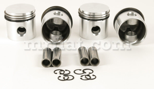 Fiat 1100 D 1200 72.8 mm Pistons Set 1200 cc Engine Fiat   