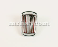 Cargar imagen en el visor de la galería, Fiat 1100 D 1300 1500 Front Hood Aluminium Emblem Emblems Fiat   
