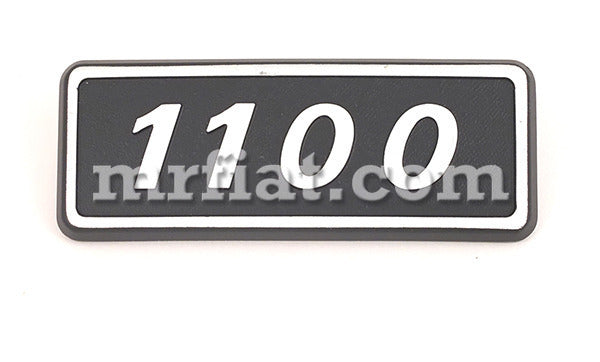 Fiat 128 1100 cc Emblem 93x35 mm Emblems Fiat   