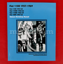 Load image into Gallery viewer, Fiat 1100 Owners Workshop Manual English 1957-1969 Engine Fiat   
