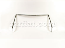 Cargar imagen en el visor de la galería, Fiat 124 Spider Windshield Frame Chrome 1968-85 Glass and Seals Fiat   
