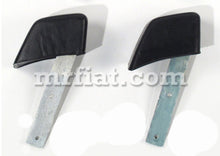 Cargar imagen en el visor de la galería, Fiat 124 Spider Abarth Bumperettes Set Abarth Fiat   
