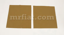 Load image into Gallery viewer, Fiat 124 Coupe Tan Seat Covers Set Interior Fiat
