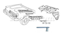 Load image into Gallery viewer, Fiat 124 Spider Left Floor Pan Reinforcement OEM Body Panels Fiat   
