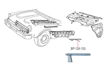 Load image into Gallery viewer, Fiat 124 Spider Right Floor Pan Reinforcement OEM Body Panels Fiat
