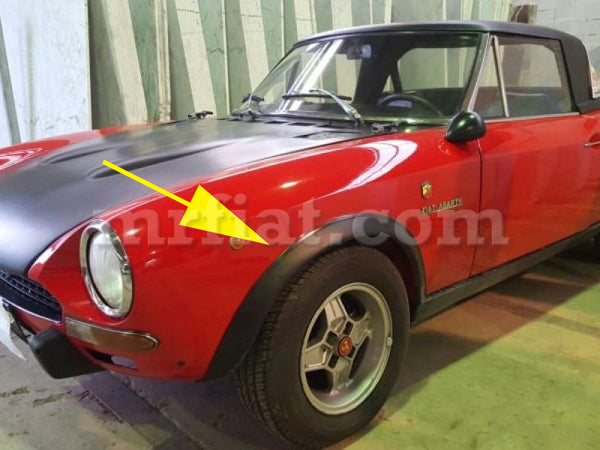 Fiat 124 Spider Abarth Group 3 Fender Flares Accessories Fiat   