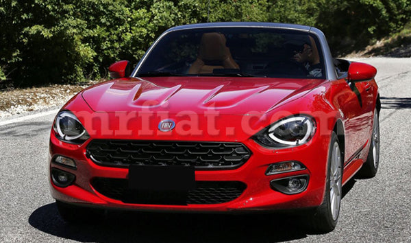 Fiat 124 Spider Black Indoor Fabric Car Cover 2016-19 Accessories Fiat   