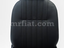 Load image into Gallery viewer, Fiat 124 Spider Black Leather Seat Set 1979-85 Interior Fiat   
