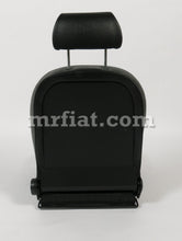 Load image into Gallery viewer, Fiat 124 Spider Black Vinyl Seat Set 66-78 Interior Fiat   
