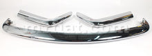 Load image into Gallery viewer, Fiat 124 Spider Chrome Bumpers Set Bumpers Fiat   
