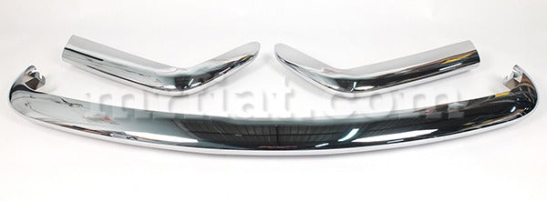 Fiat 124 Spider Chrome Bumpers Set Bumpers Fiat   