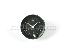 Load image into Gallery viewer, Fiat 124 Spider Clock Black Ring Interior Fiat
