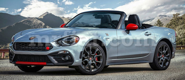 Fiat 124 Spider Grey Indoor Fabric Car Cover 2016-19 Accessories Fiat   