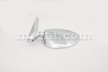 Load image into Gallery viewer, Fiat 124 Spider Round Chrome Side View Mirror OEM Doors Fiat
